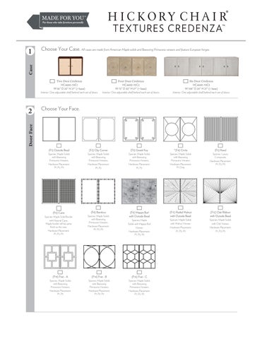 Hickory Chair Bangkok - Textures Credenza 家具型录 第 14 页