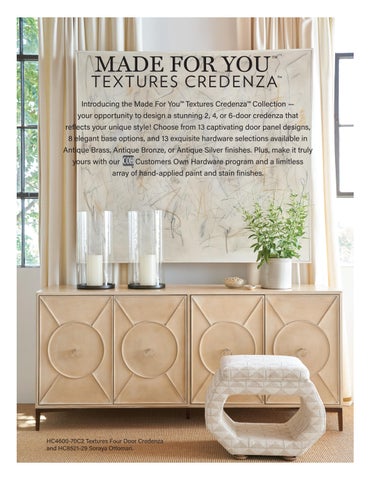 Hickory Chair Bangkok - Textures Credenza 家具型录 第 2 页