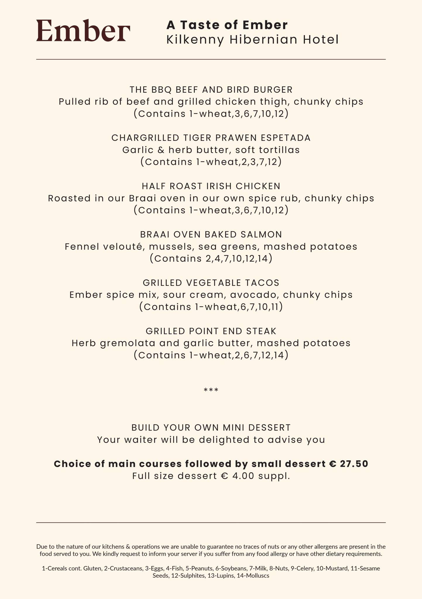 Ember Inns Menu.pdf A Taste of Ember by iNUA Hospitality - Issuu