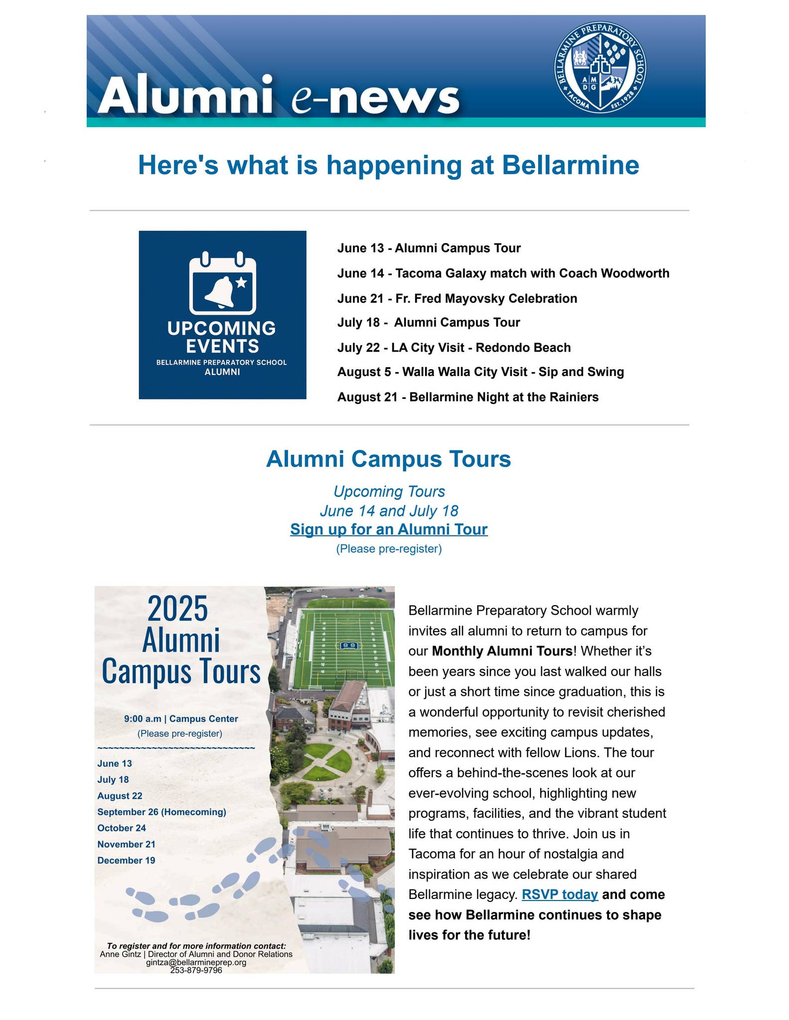Bellarmine Preparatory School - Alumni Newsletter June 2025 by Craig ...