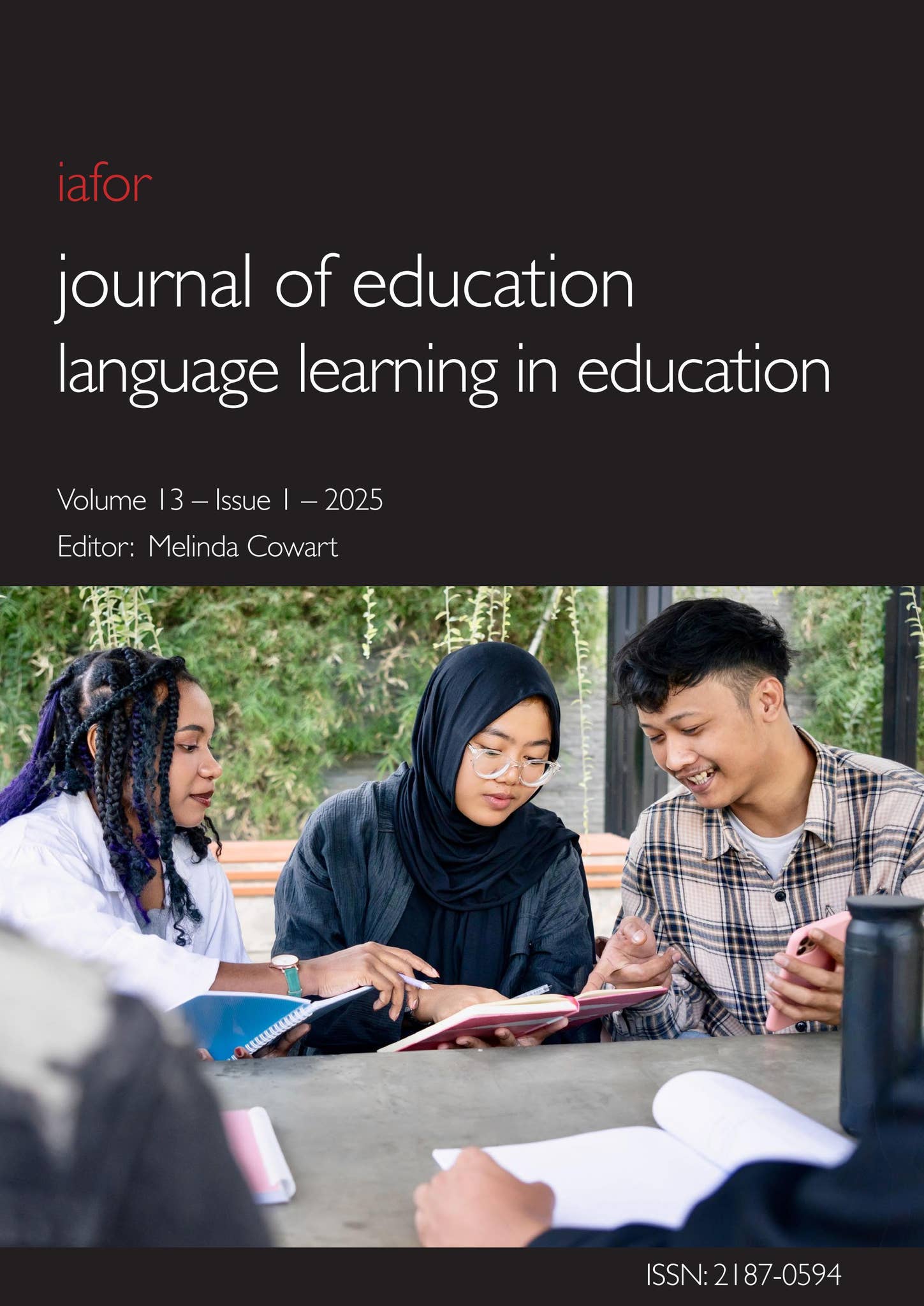 IAFOR Journal of Education: Volume 13 – Issue 1 – Language Learning in ...