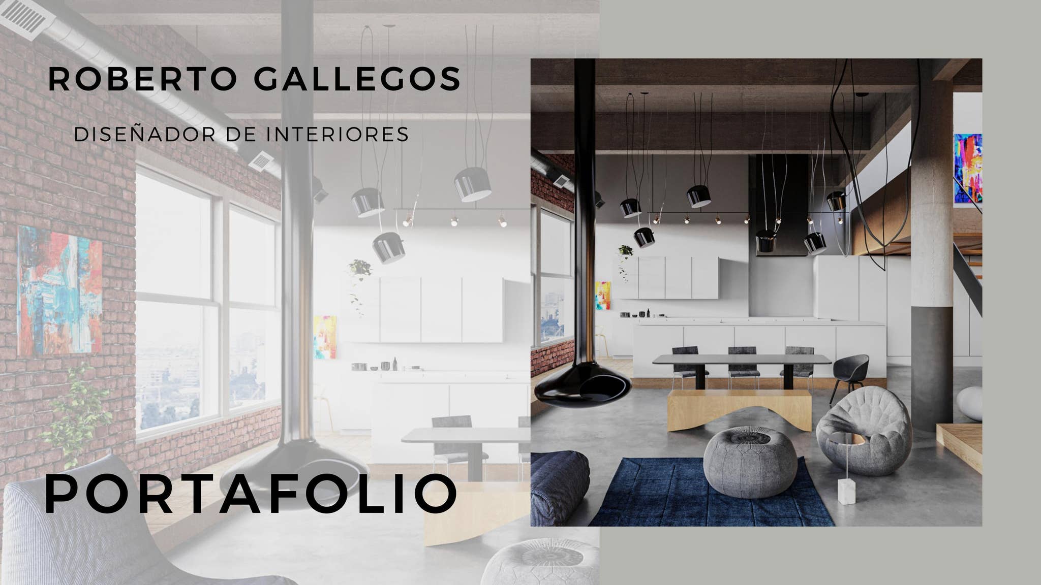 PORTFOLIO INTERIOR DESIGN by ROBERTO ALEXANDER GALLEGOS ROBERTS - Issuu
