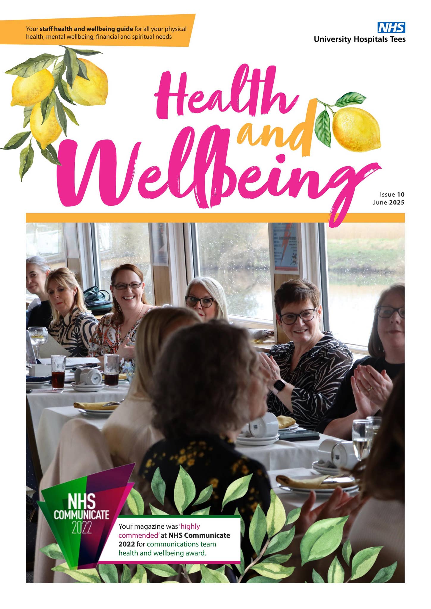 Health and Wellbeing Magazine - Issue 10, June 2025 by NTHNHS - Issuu