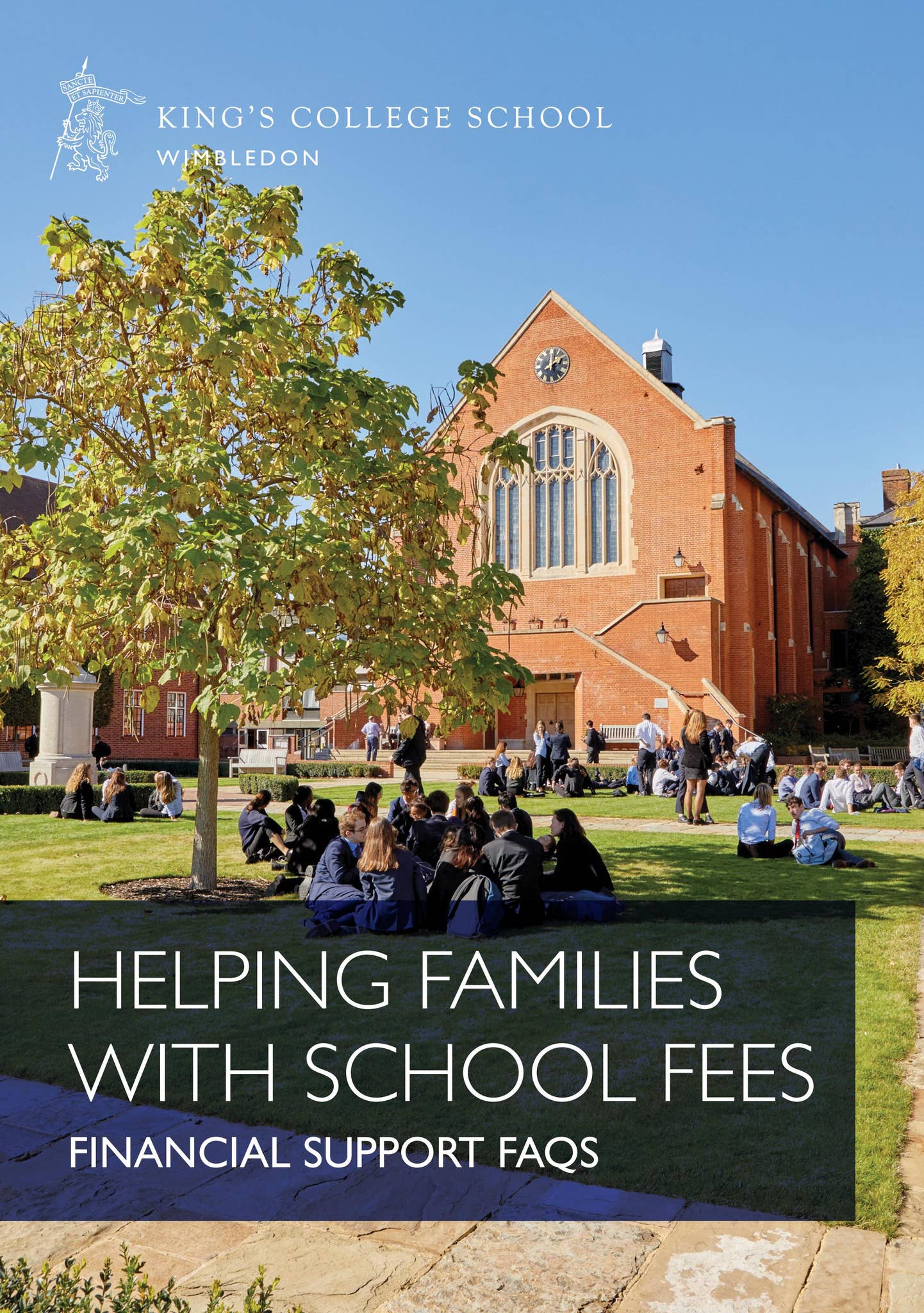 Helping Families with School Fees Financial Support FAQ's by King's