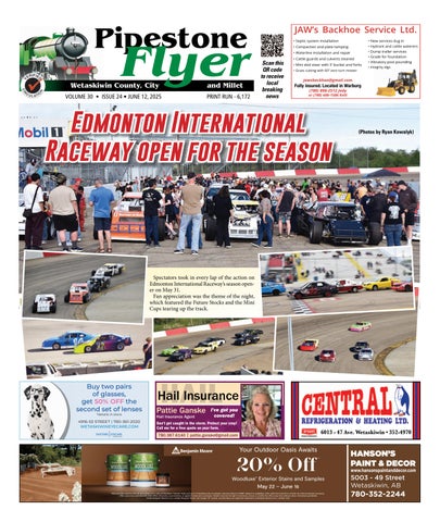 Wetaskiwin/Millet Pipestone Flyer, June 12, 2025