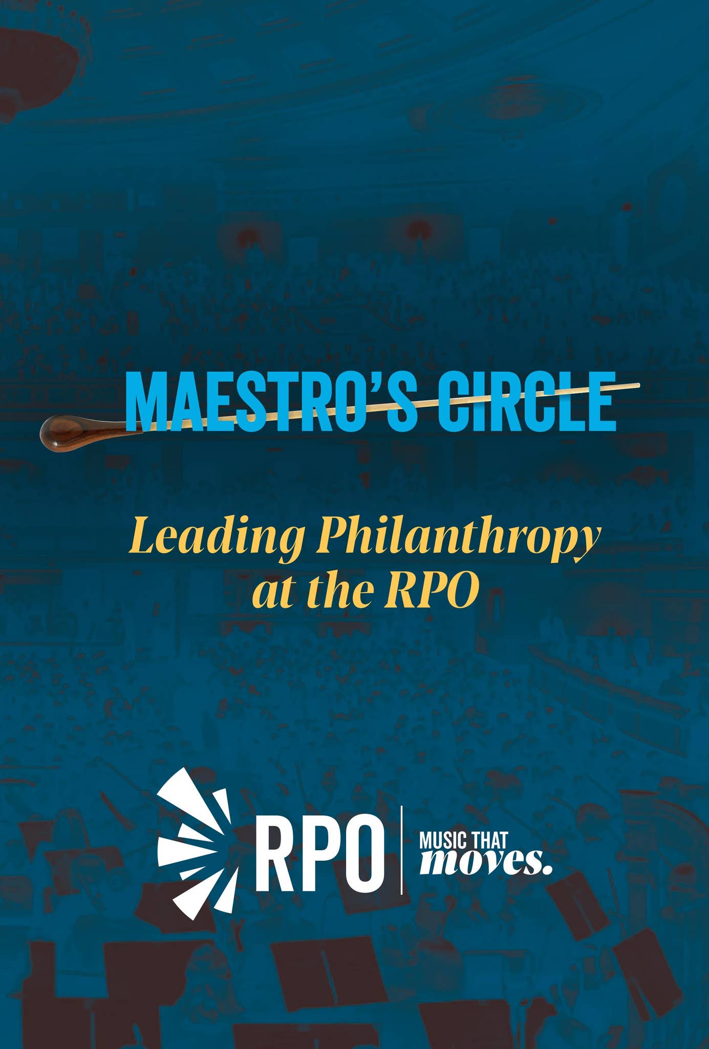 RPO Maestro's Circle Brochure by Rochester Philharmonic Orchestra - Issuu