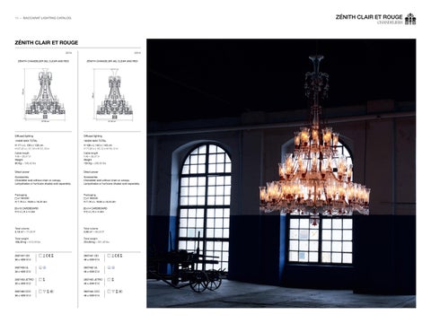 casacasagt 灯饰目录 · CATALOGO BACCARAT 灯饰 2025 第 19 页