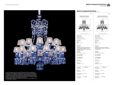 casacasagt 灯饰目录 · CATALOGO BACCARAT 灯饰 2025 第 24 页