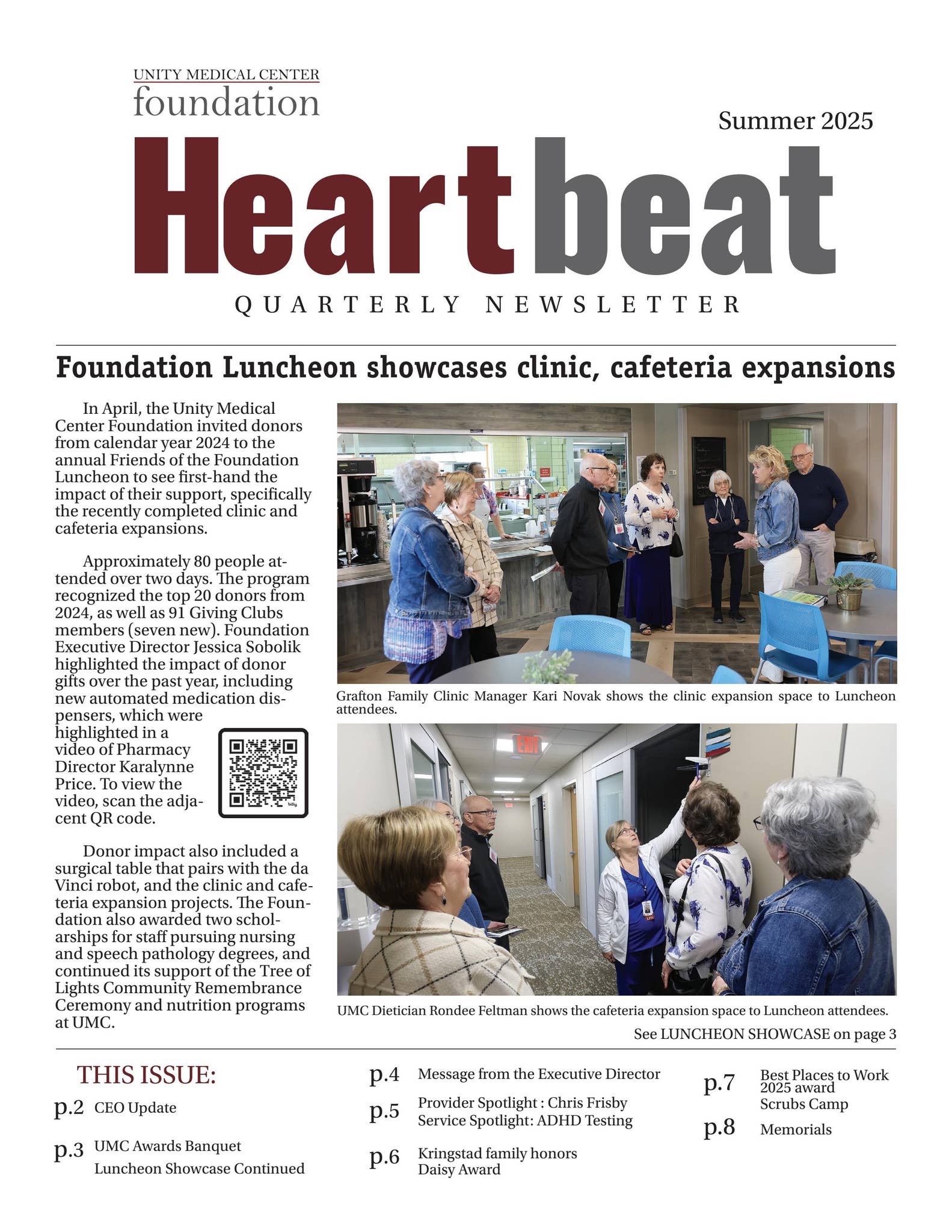 Heartbeat Newsletter Summer 2025 by umcfoundation - Issuu
