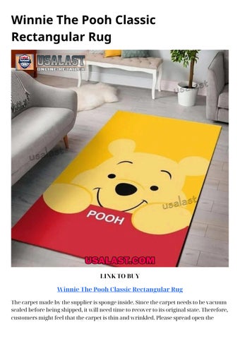 正式的 Pooh The Winnie Classic Issuu - 94kfashion by Rug Rectangular ラグ・カーペット