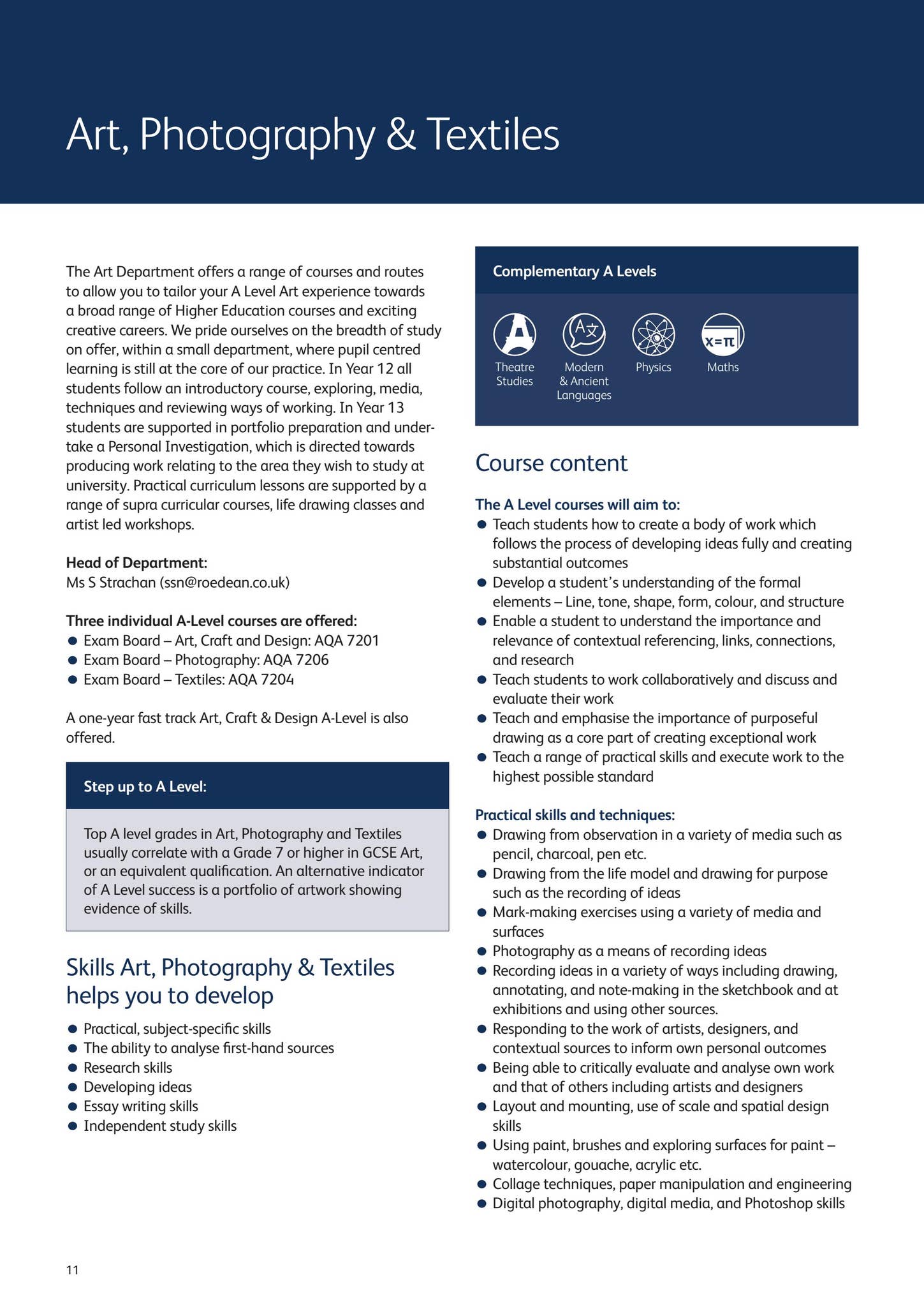 Sixth Form Curriculum Booklet 2025-2026 by Roedean School - Issuu