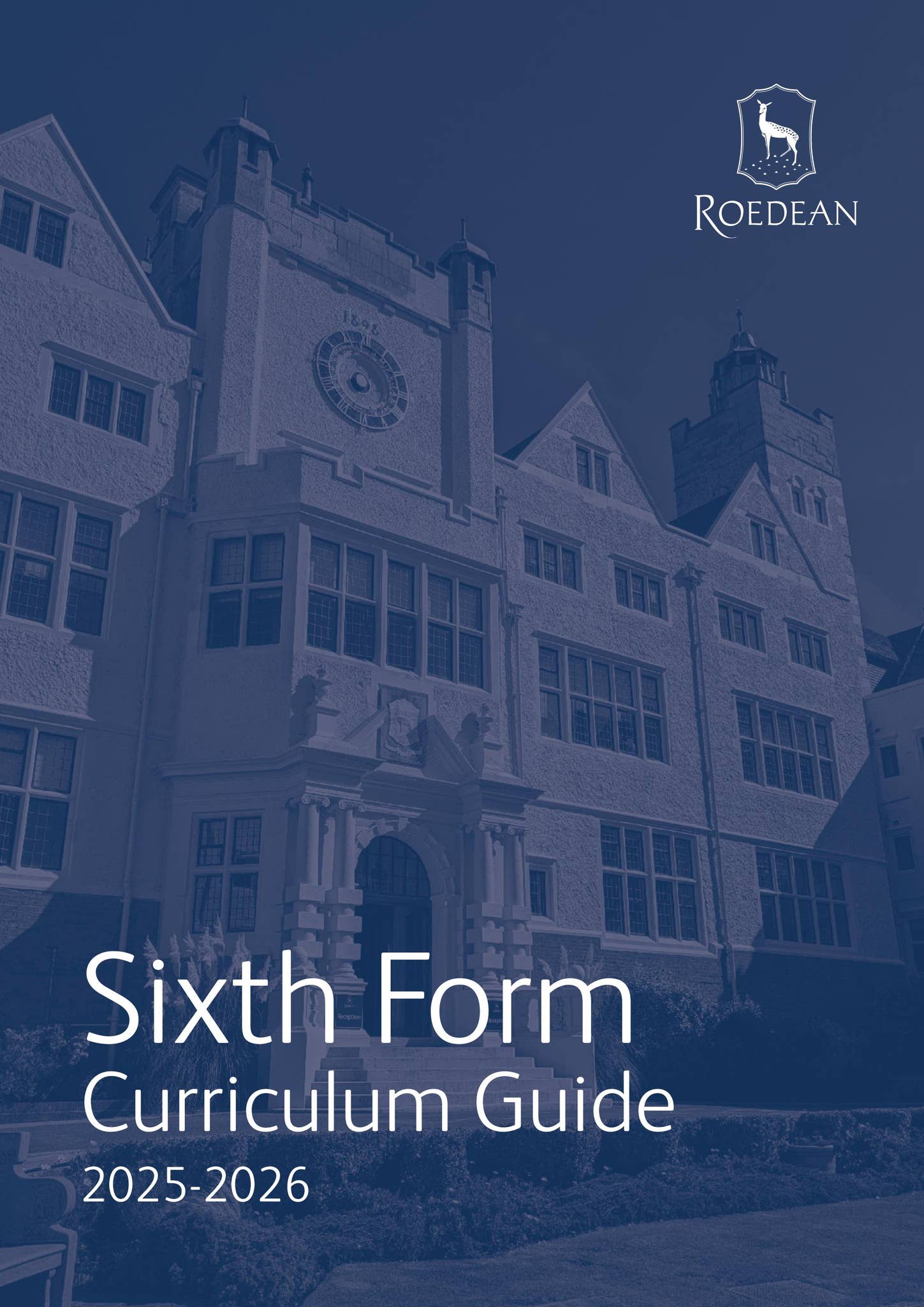 Sixth Form Curriculum Booklet 2025-2026 by Roedean School - Issuu