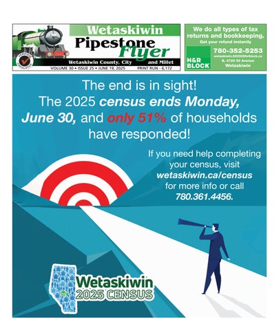 Wetaskiwin/Millet Pipestone Flyer, June 19, 2025