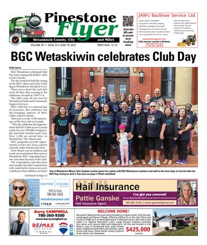Wetaskiwin/Millet Pipestone Flyer, June 19, 2025