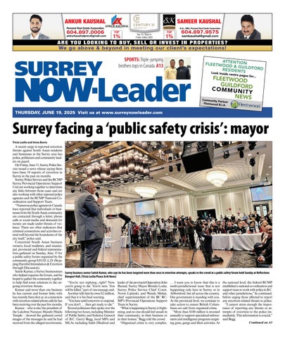 Surrey Now Leader, June 19, 2025