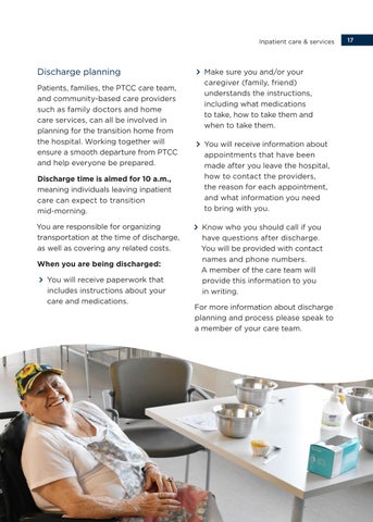Providence Transitional Care Centre Patient Handbook 第 19 页