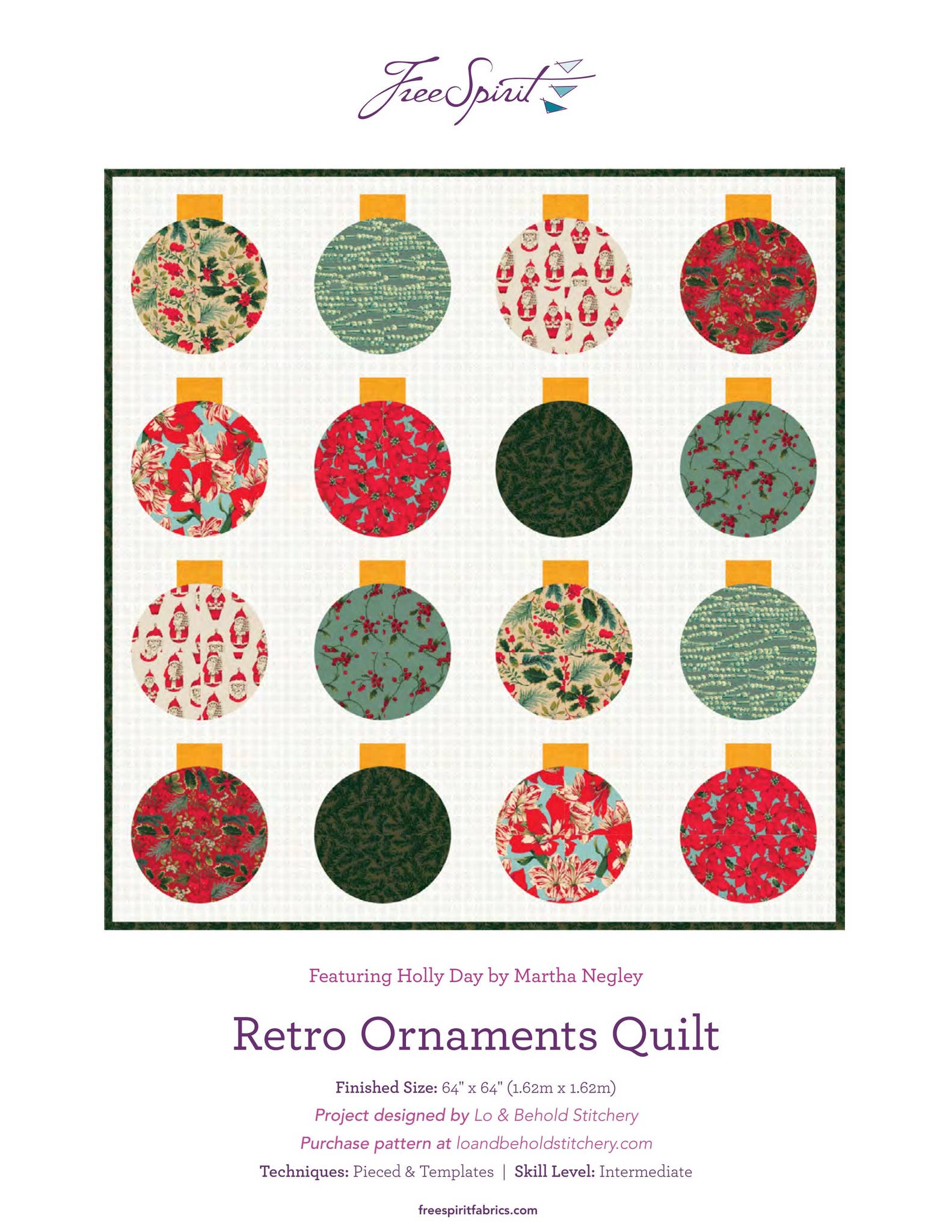 Holly Day by Martha Negley Projects by FreeSpirit Fabrics - Issuu, image size:1583x2048