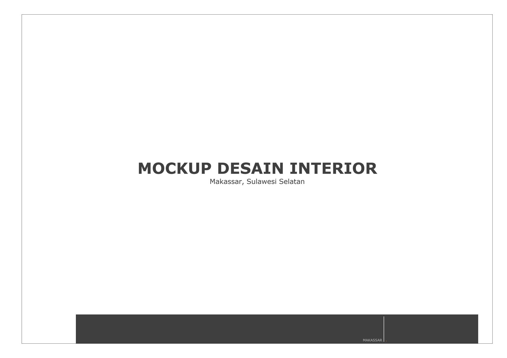 DESAIN INTERIOR MR. A by Akhmad Hidayat - Issuu
