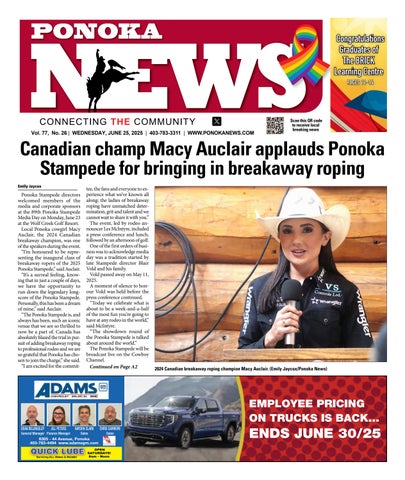Ponoka News, June 25, 2025