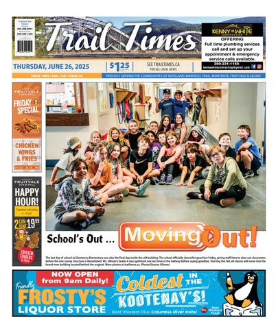 Trail Daily Times/West Kootenay Advertiser, June 26, 2025