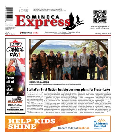 Vanderhoof Omineca Express/Stuart Nechako Advertiser, June 26, 2025