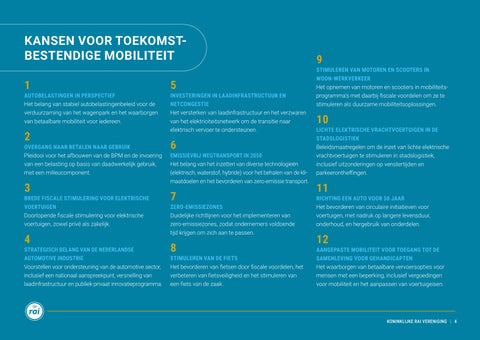 Geef mobiliteit prioriteit. Visie 英文 beleidsvoorstellen verkiezingsprogramma's 2025-2029 第 5 页