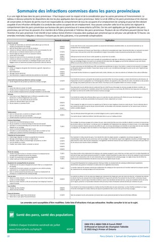 Samuel- 德文 -Champlain et Driftwood 指南 d'information 第 10 页
