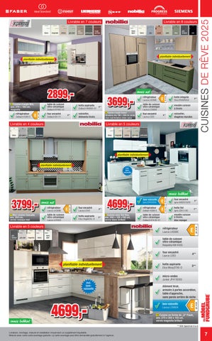 Die Möbelfundgrube 家具手册 Cuisine KW 27 第 7 页