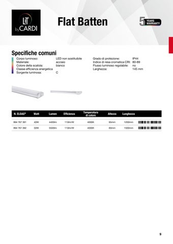 Cardi Brochure del prodotto 2025/26 灯饰目录 · LIT by 第 9 页