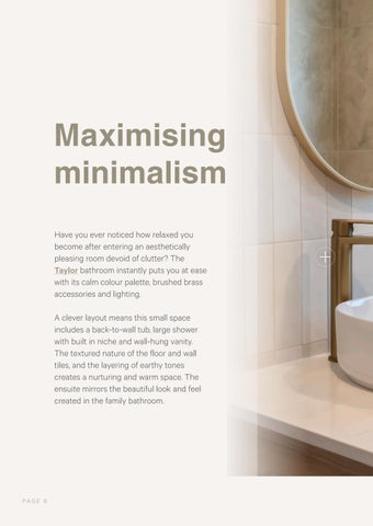 Signature Homes Ltd 家具目录 · Signature Spaces Bathrooms 第 6 页