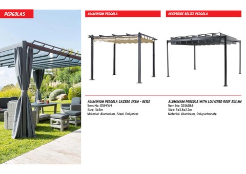 Superhome Center Gazebos 家具目录 25 第 12 页