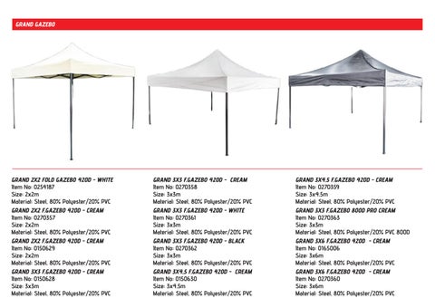 Superhome Center Gazebos 家具目录 25 第 5 页