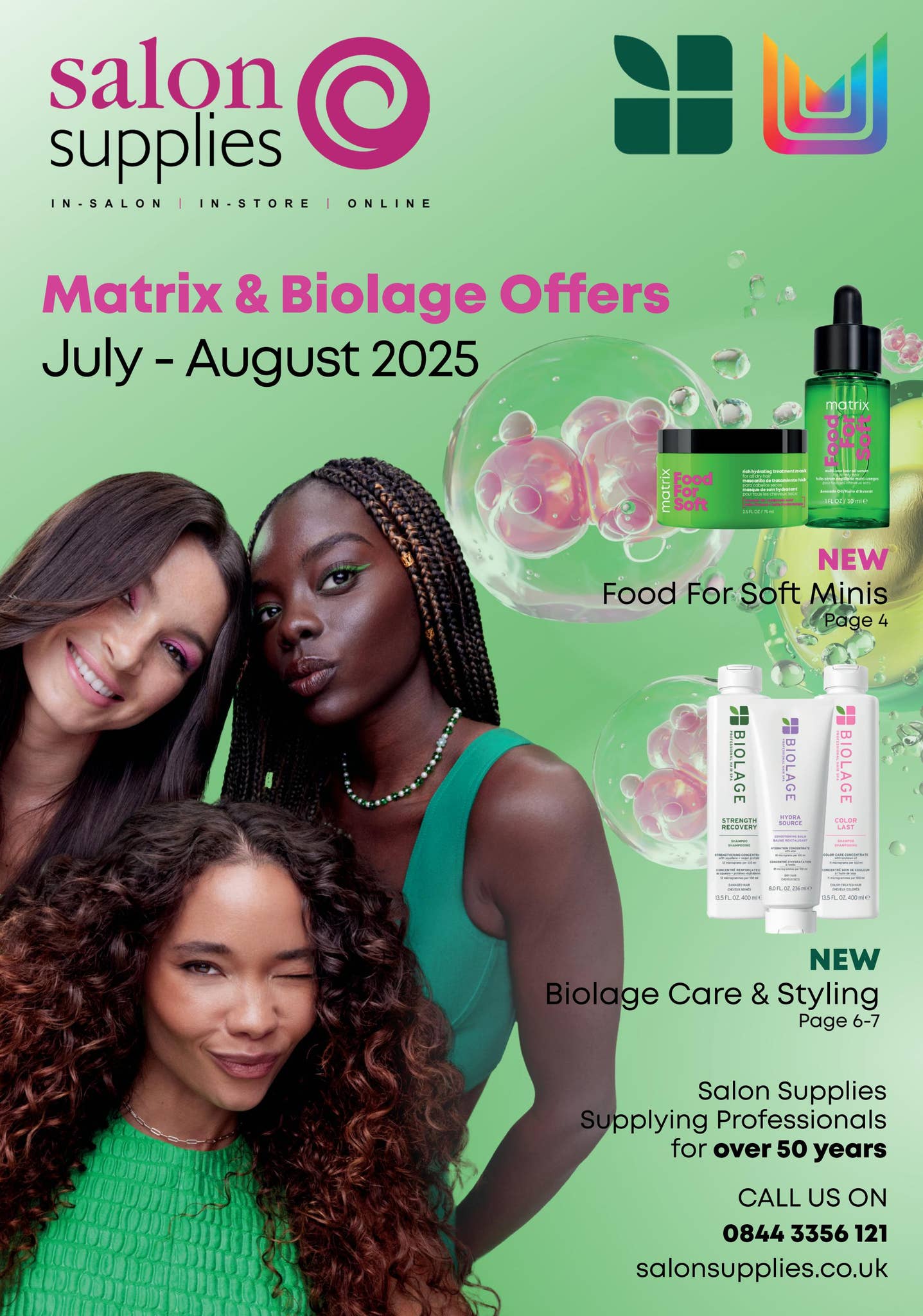 Matrix Offer Matrix Offer Brochure July August 2025 by Salon Supplies - Issuu