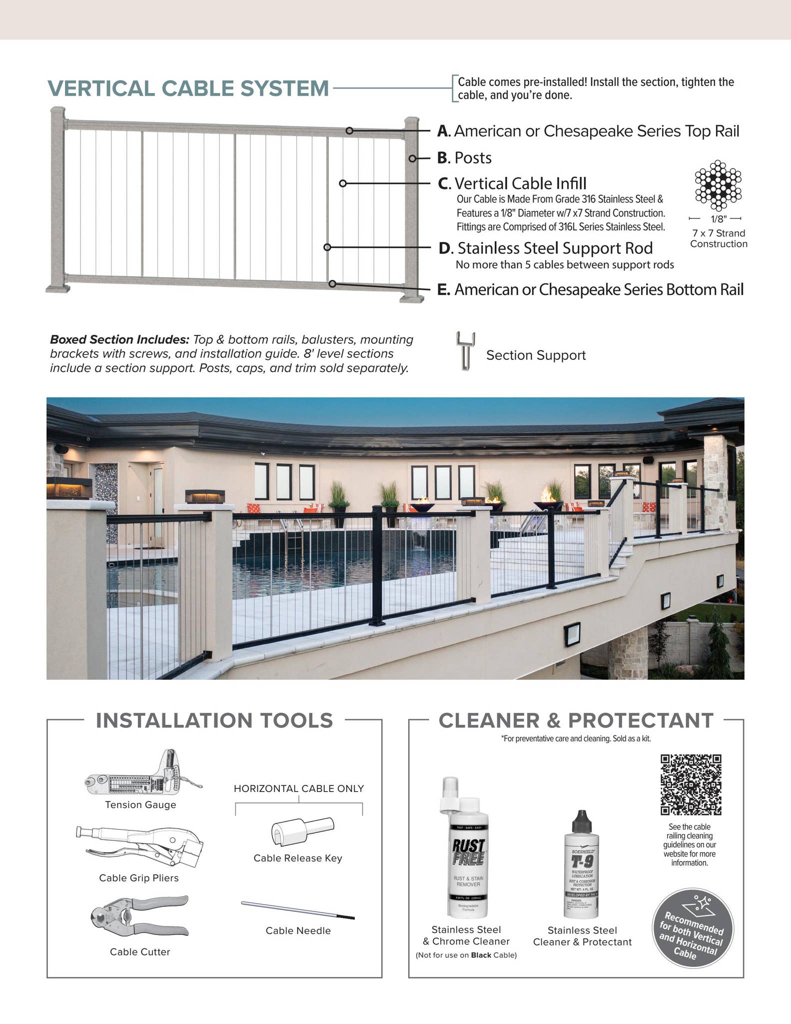 Aluminum-Cable-Railing-Vertical by Brian Secor - Issuu