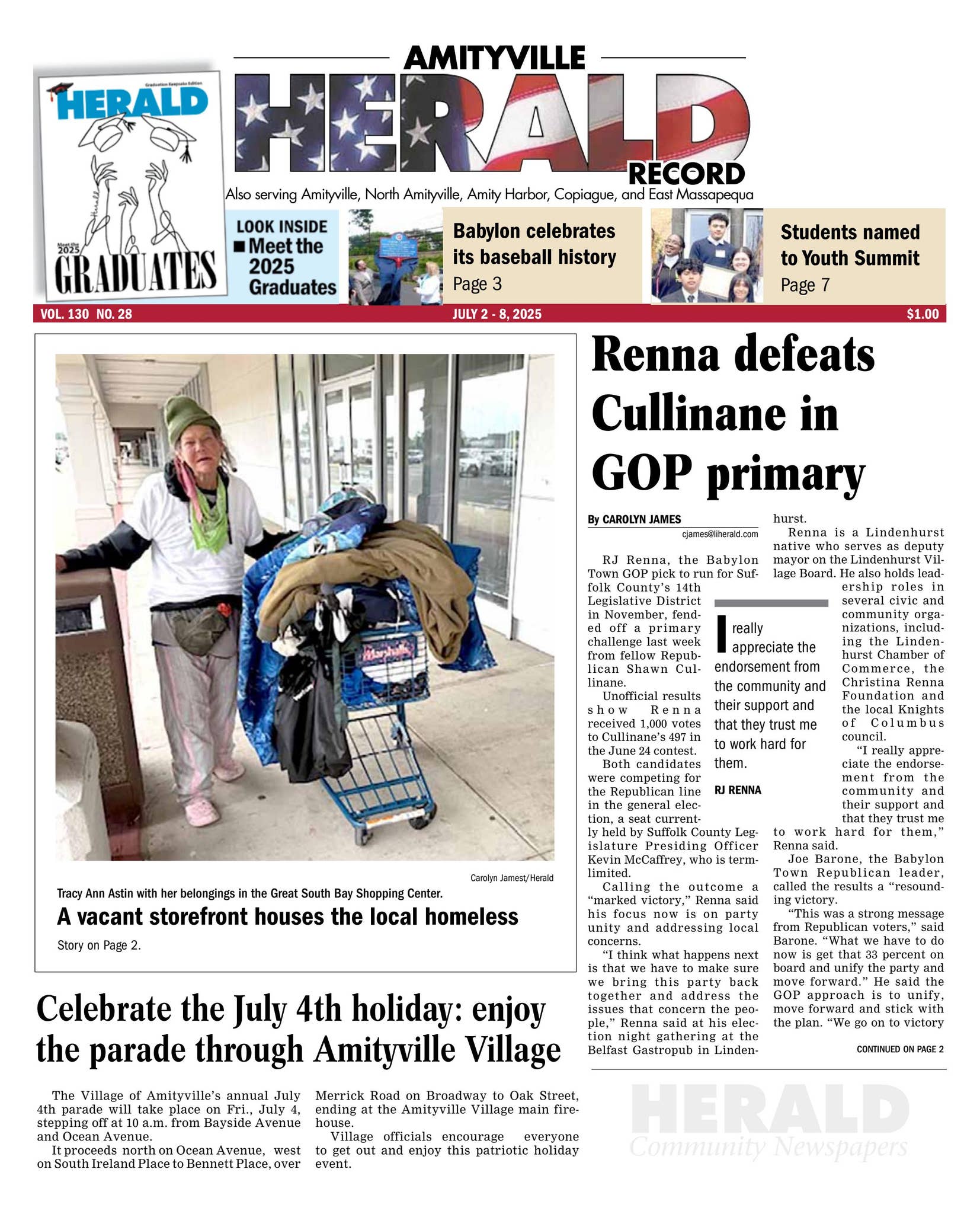 Amityville Herald 07_02_2025 by Richner Communications, Inc - Issuu