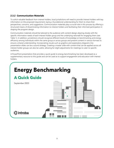 Supporting Local Governments in 英国 Columbia to Implement Energy Benchmarkin 第 12 页