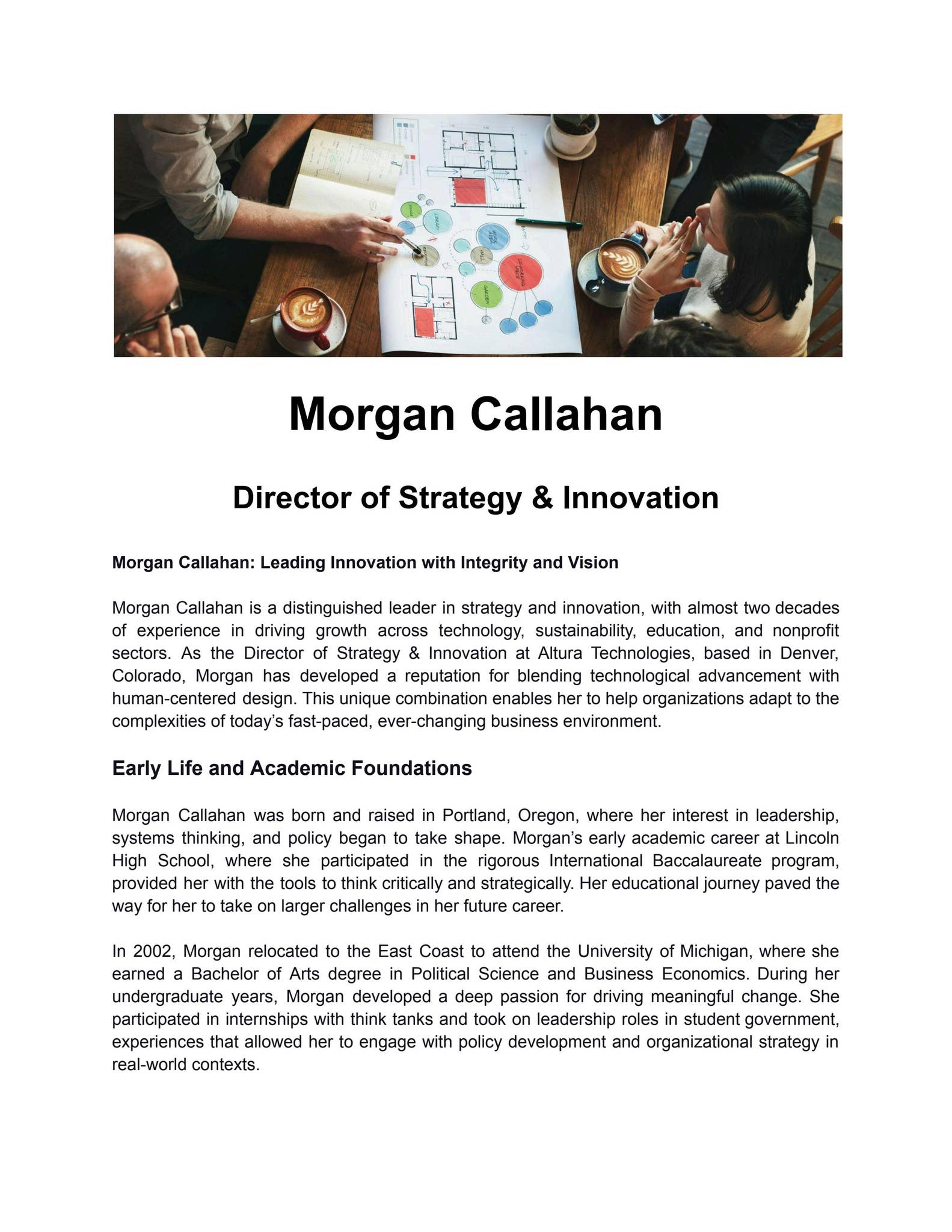 Biography of Morgan Callahan by Morgan Callahan - Issuu