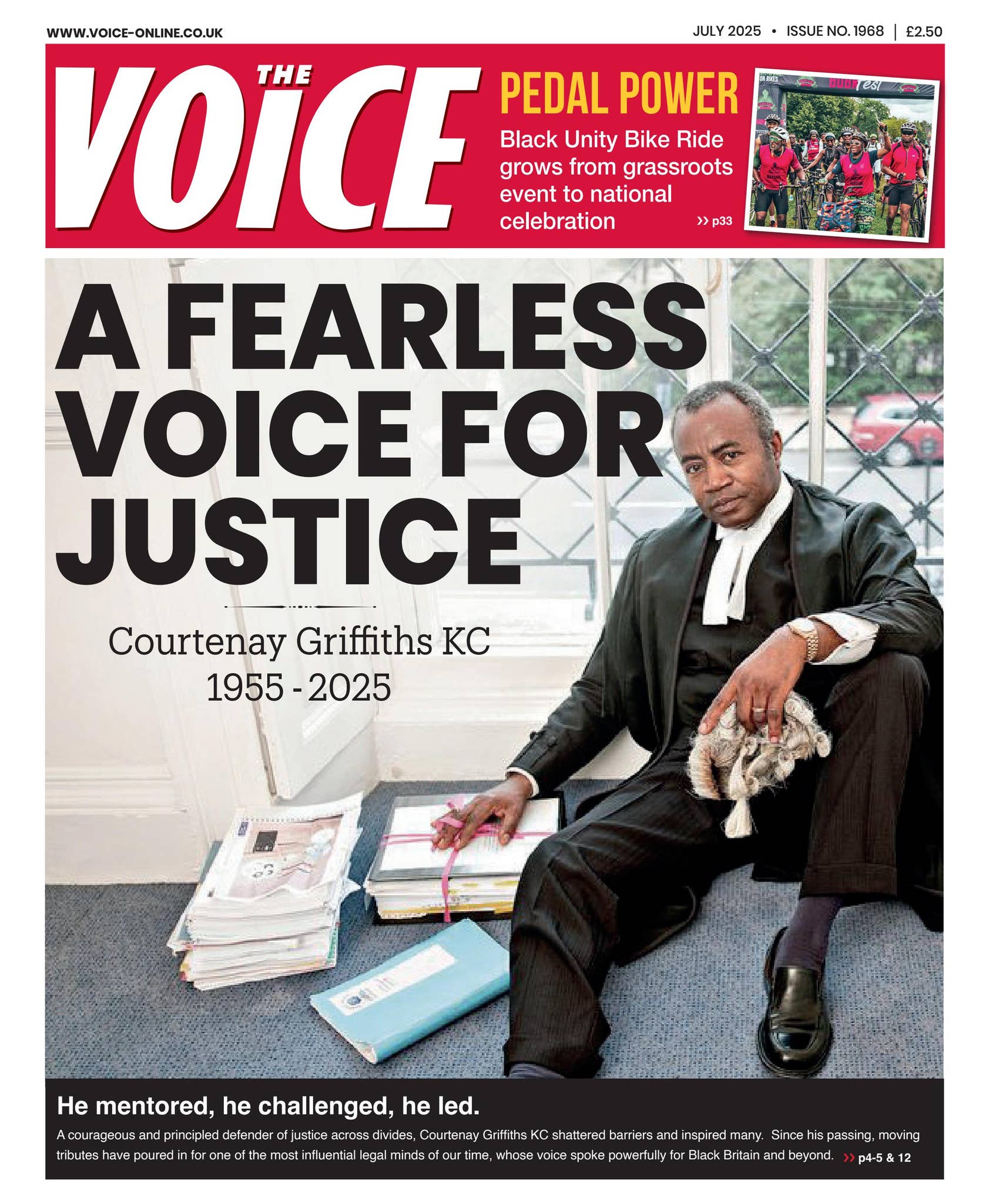 The Voice Newspaper: July 2025 by THE VOICE NEWSPAPER (UK) - Issuu
