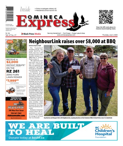 Vanderhoof Omineca Express/Stuart Nechako Advertiser, July 03, 2025