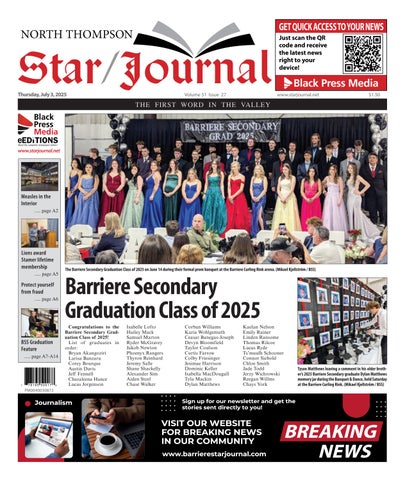 Barriere Star Journal, July 03, 2025