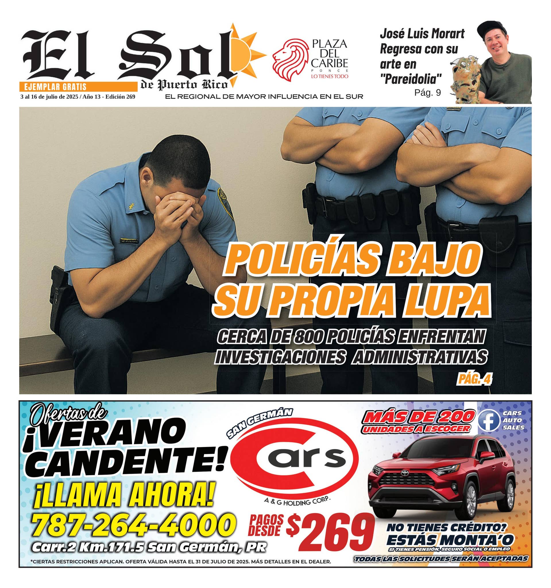 Periodico El Sol de Puerto Rico #269 by El Sol de PR - Issuu