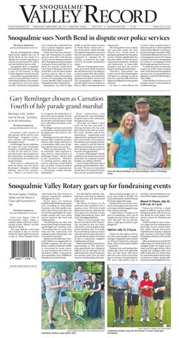 Snoqualmie Valley Record - Latest Issue