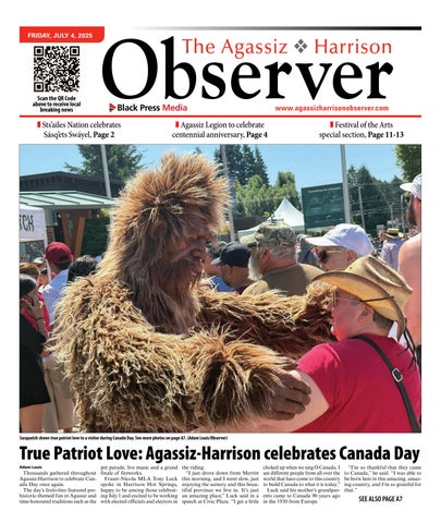 Agassiz Observer, July 04, 2025