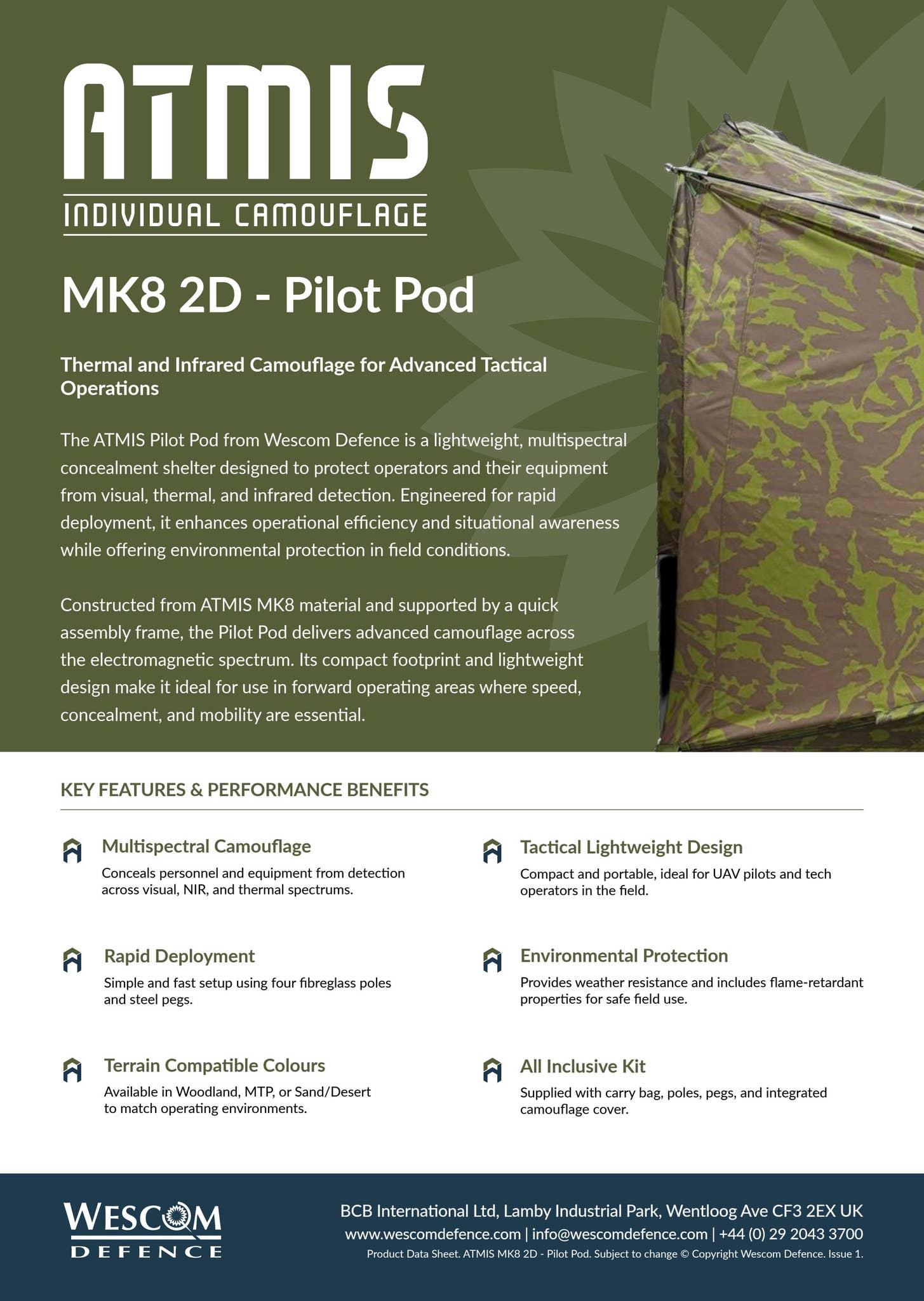 ATMIS Pilot Pod Product Sheet by Wescom Group - Issuu