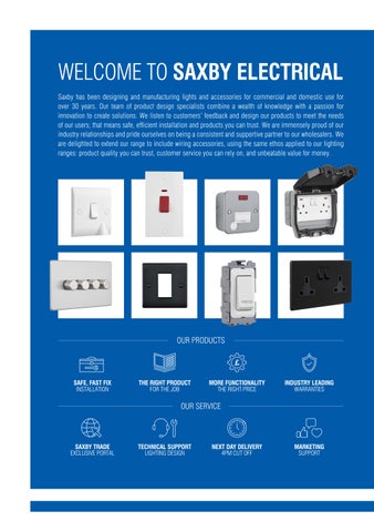 Electrical_2025_Issuu 灯饰目录 · Saxby Electrical 2025 第 2 页