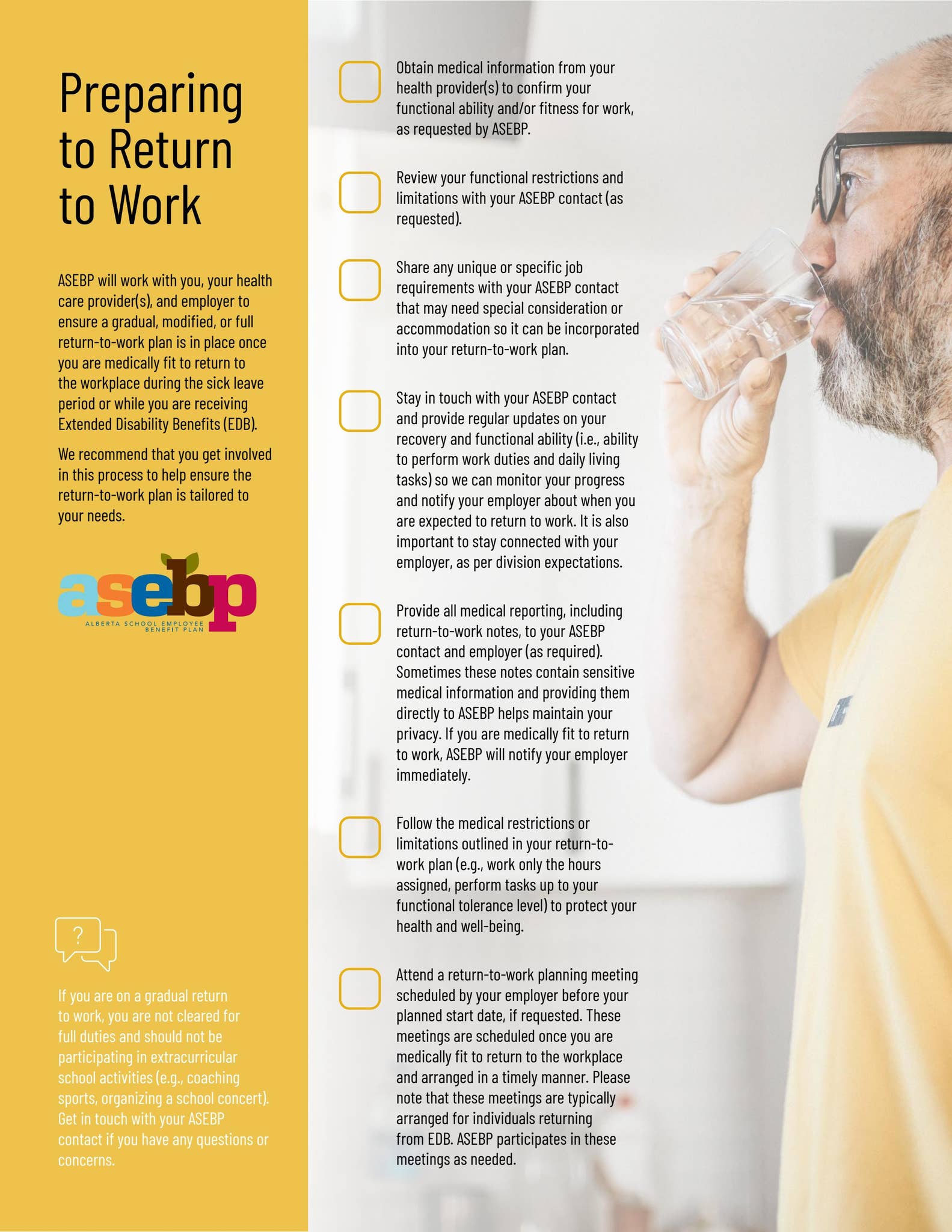 Preparing to Return to Work by asebp - Issuu