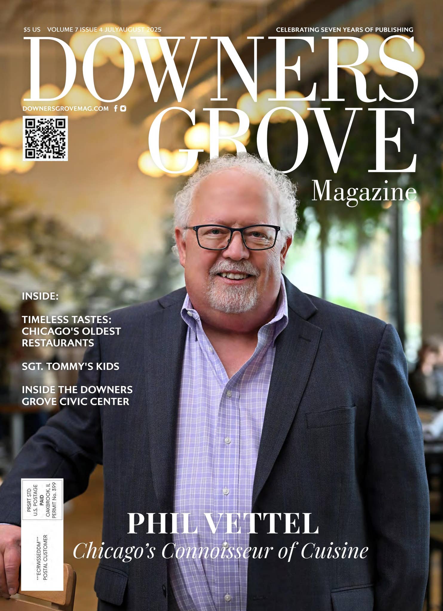Downers Grove Magazine July/August 2025, image size:1483x2048
