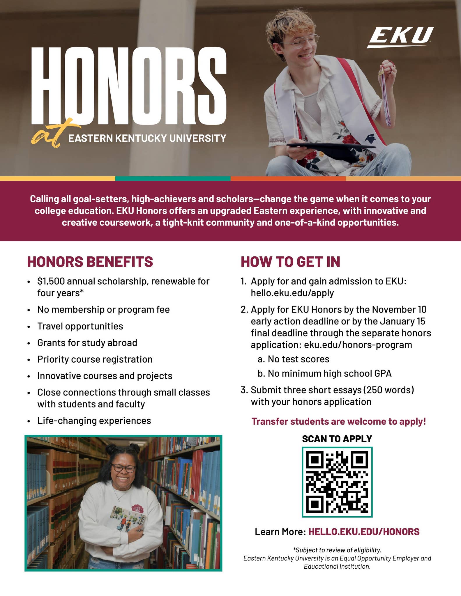 2026 Honors One Pager by Eastern Kentucky University - Issuu