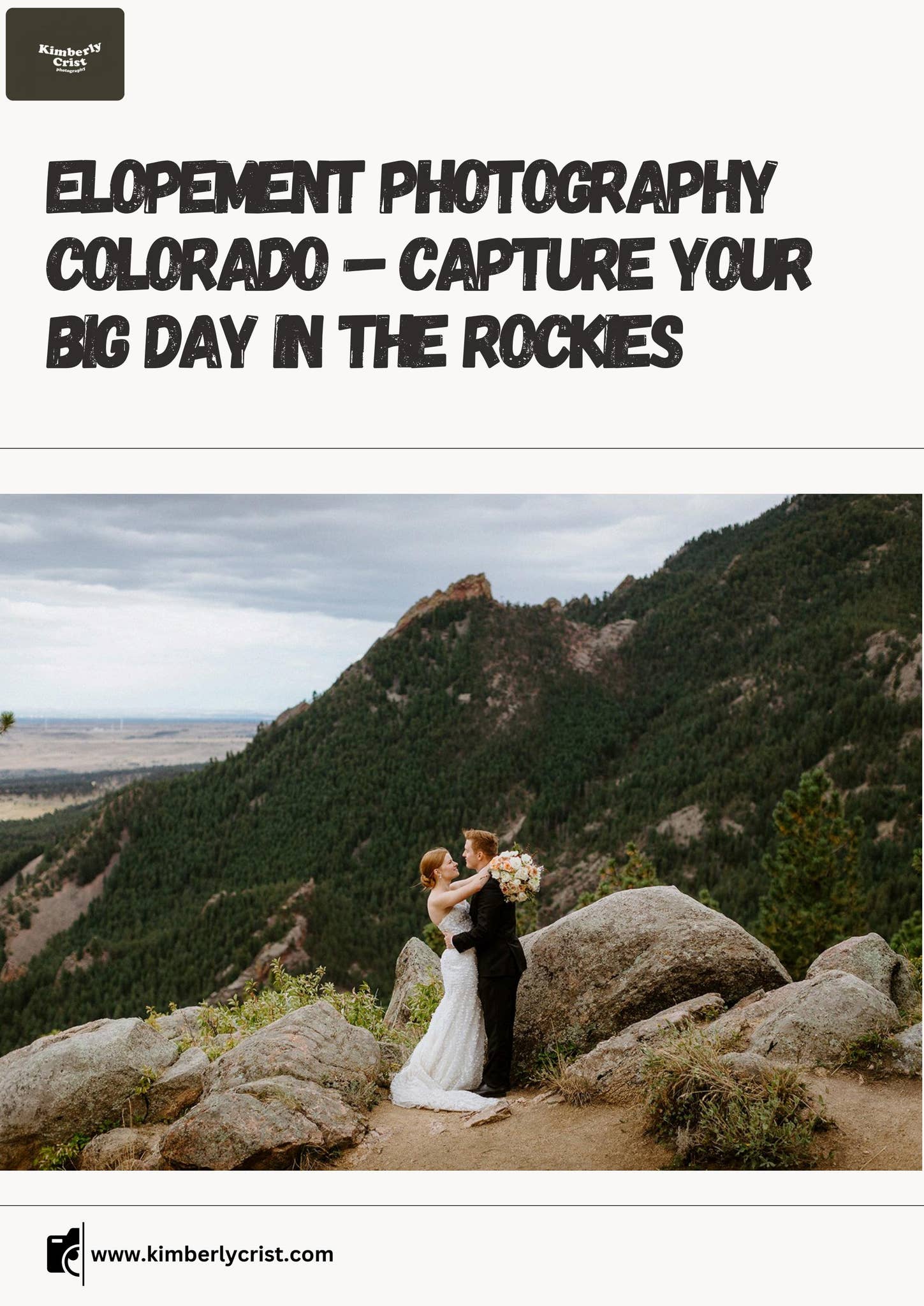 Elopement Photography Colorado – Capture Your Bi