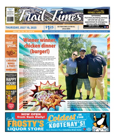 Trail Daily Times/West Kootenay Advertiser, July 10, 2025